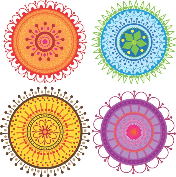 Colorful Mandalas Colorful Mandalas