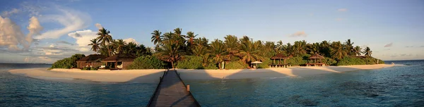 Panorama of a tropical island