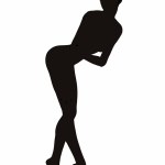 Sexy Woman Silhouette Stock Vector Image By Snesivan