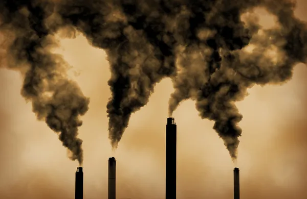 Global warming factory emissions pollution
