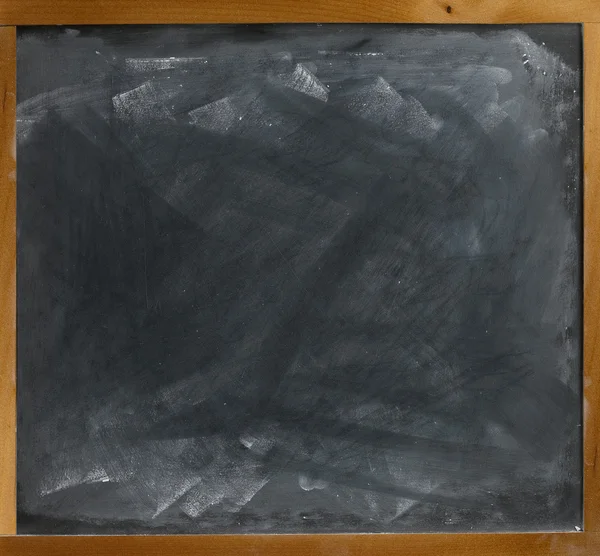 Used textured blank blackboard straight on ready for your copy