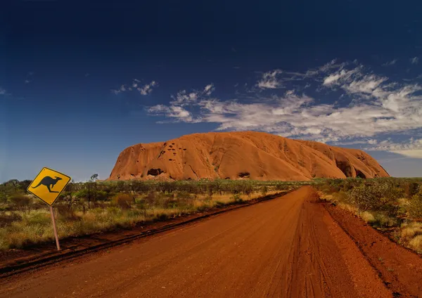 Outback Australia with Uluru