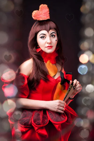 The queen of hearts