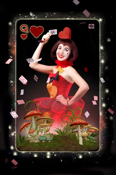 The queen of Hearts