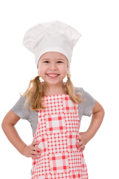 A girl chef — Stockfoto