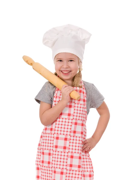 Chef menina — Fotografia de Stock