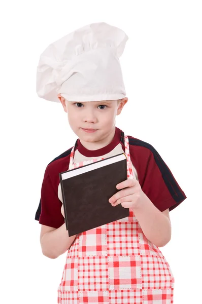 小孩 厨师 — 图库照片