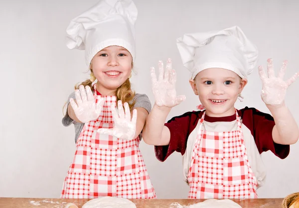 Twee chef-koks — Stockfoto