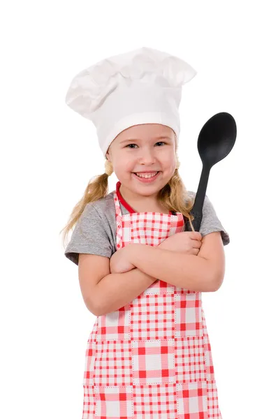 Chica chef —  Fotos de Stock