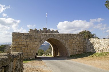 Tabor gates montaj tüm rüzgarlar, İsrail.