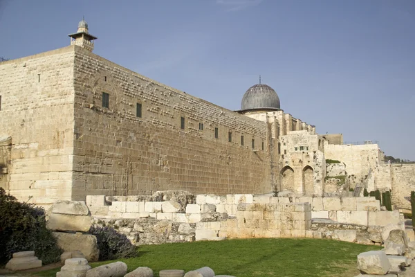 Al aqsa moskee, Jeruzalem, Israël — Stockfoto