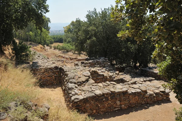 Escavações da cidade antiga — Fotografia de Stock