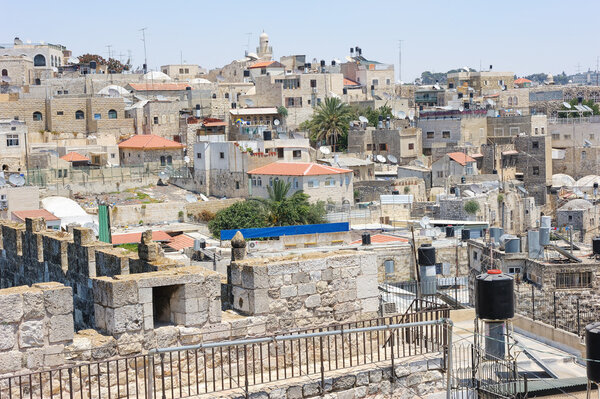 Иерусалим, крыши старого города
.