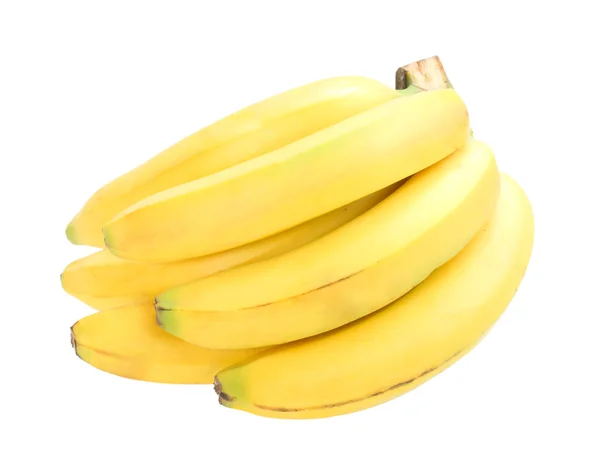 Група жовтих свіжих бананів — стокове фото