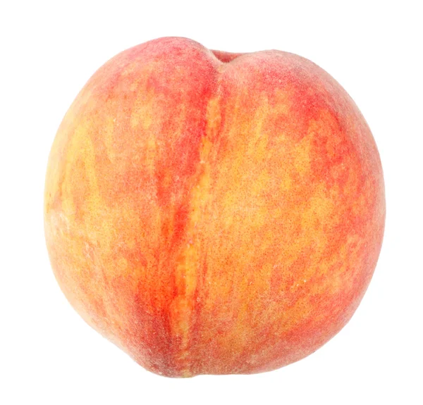 Only big fresh orange peach — Stock Photo, Image