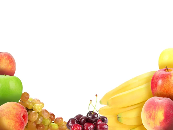 Hintergrund mit Früchten — Stockfoto