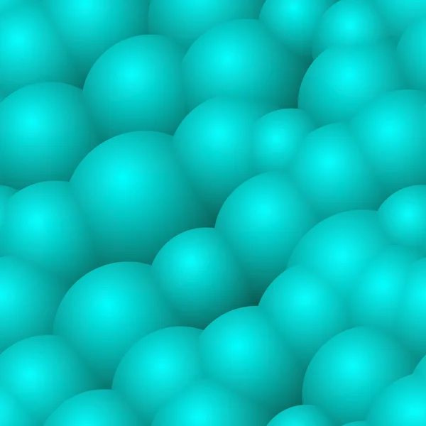 Fond abstrait avec bulles bleues — Image vectorielle