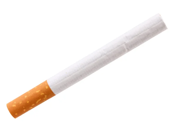 Одинарна сигарета з фільтром — стокове фото