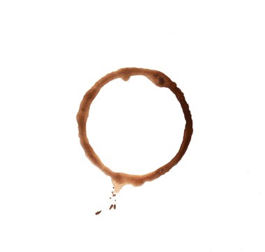 Coffee stains. clipart