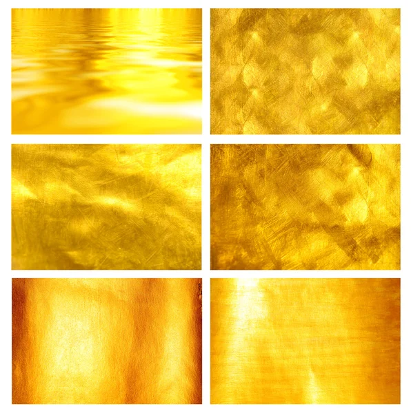 Goldene Textur. — Stockfoto