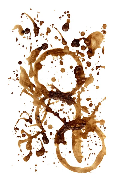 Kávé foltok. — Stock Fotó