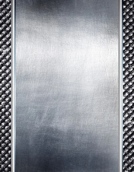 Kovové plechy ocelové pozadí. — Stock fotografie