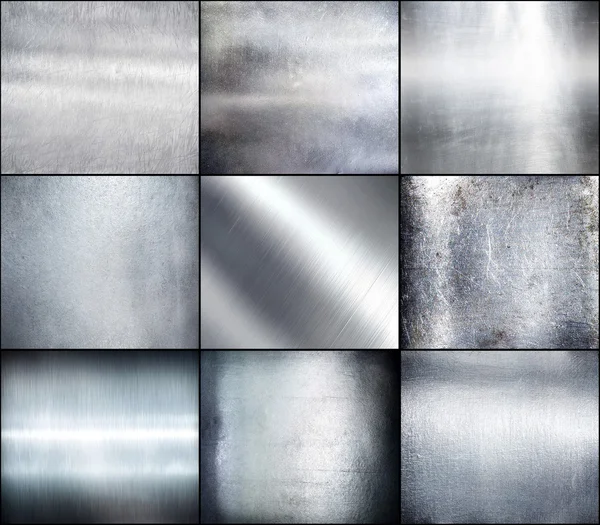 Fondo de acero de placa metálica . —  Fotos de Stock