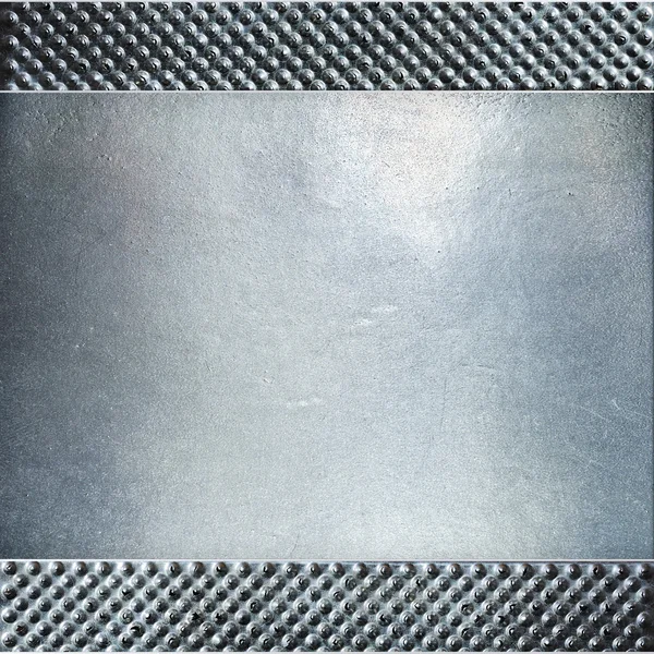 Plaque métallique fond en acier . — Photo