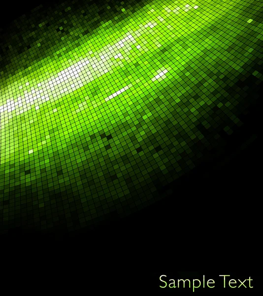 Green geometric tech background. — Stock Photo, Image