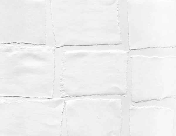 Poszarpane kawałki papieru — Zdjęcie stockowe