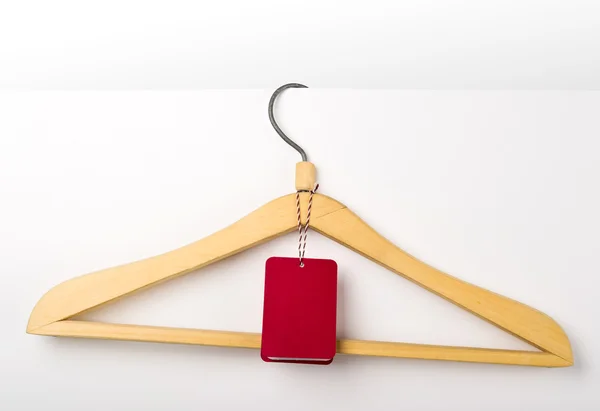 Red tag hanging — Stock Photo, Image