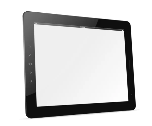 Vector tablet computer. Trendy Ipad theme — Stock Vector