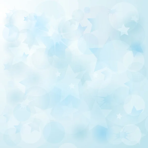 温柔的蓝色圣诞背景 — 图库矢量图片