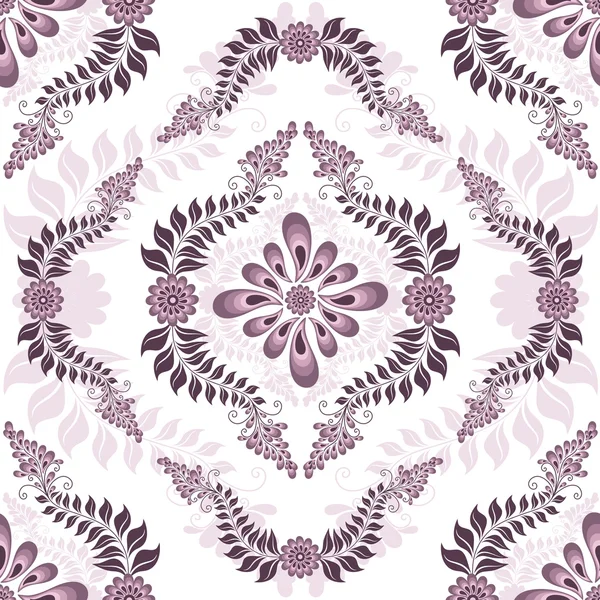 Seamless white-pink pattern — Stock Vector