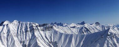 karlı dağlar Panoraması