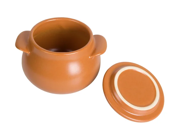 Empty clay pot — Stock Photo, Image