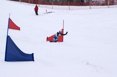 snowboard. rekabet.