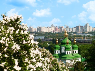 Kentsel şehir manzaralı. Ukrayna, kiev şehri - euro 2012 ev sahibi