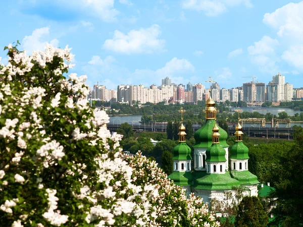 stock image Urban city view. Ukraine, Kiev city - Euro 2012 host