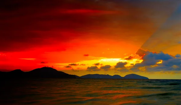 Sabah deniz — Stok fotoğraf