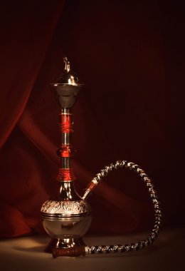 Arabian hookah. old-fashioned abstract still life clipart