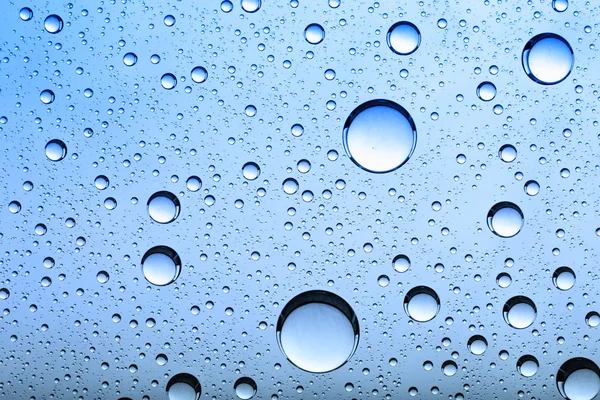 Abstraktní pozadí s vodou bublinky — Stock fotografie