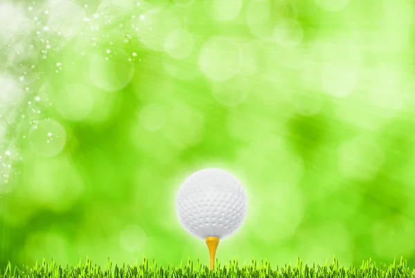 抽象高尔夫体育艺术背景 — 图库照片