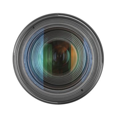 Lens on a white background clipart