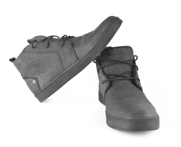Dois sapatos nos fundos brancos — Fotografia de Stock