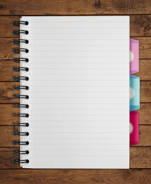 Caderno — Fotografia de Stock