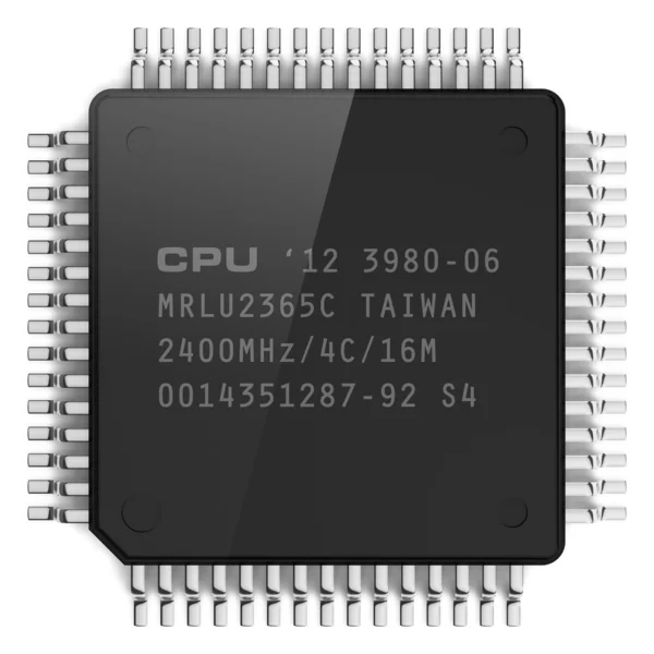 Microchip de computador — Fotografia de Stock