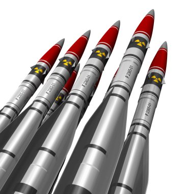 Nuclear missiles clipart