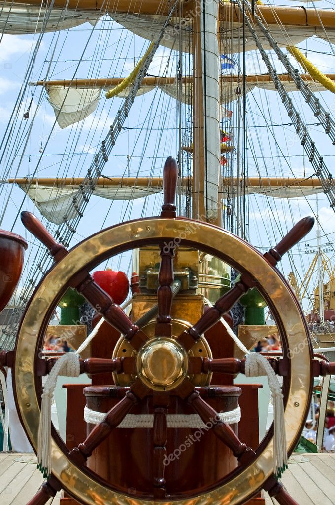 Wooden Ship Wheel, 28 Cm Nautical Boat Steering Wheel Decoration, Wooden Ship  Wheel With Boat Rope