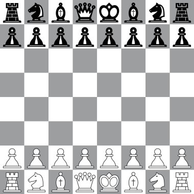 Chessboard clipart